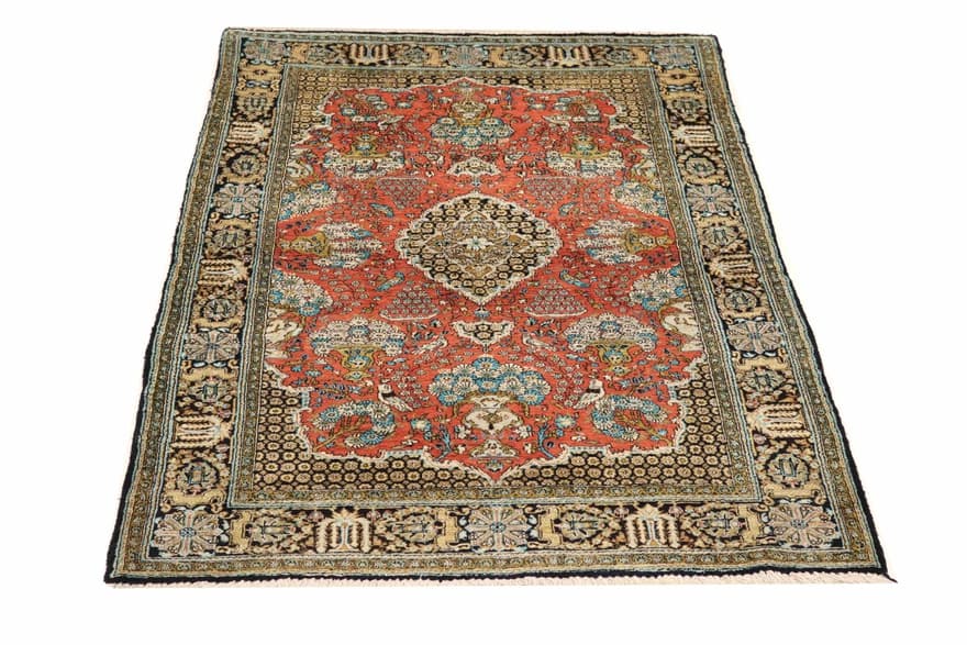 Ghom Silk Carpet 160x110