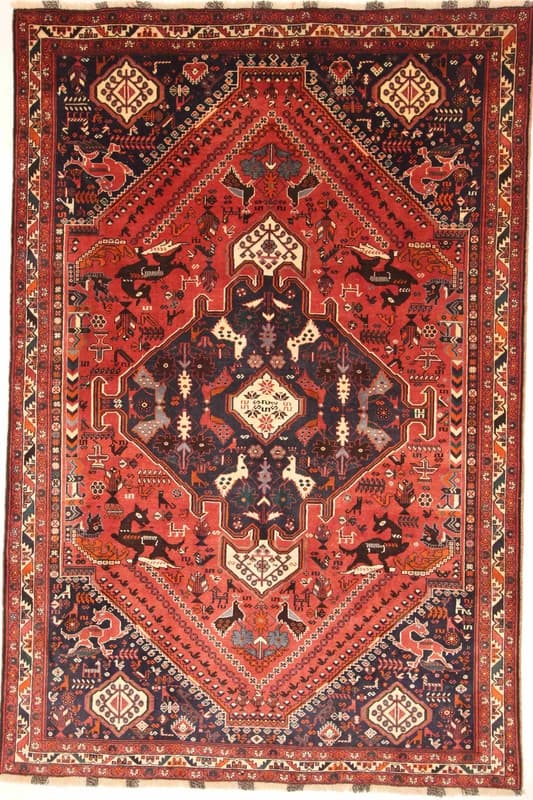 Ghashghai Teppich 306x208