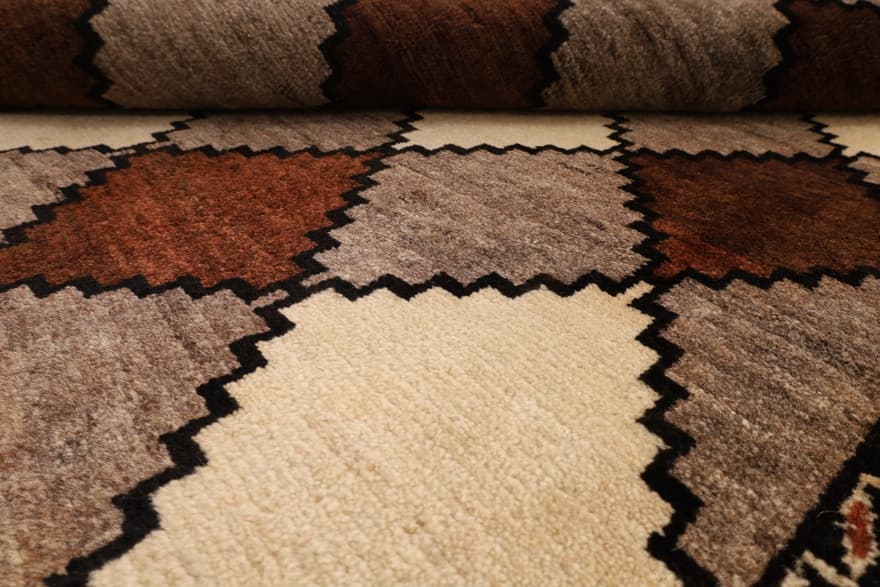 Gabbeh Teppich 216x129