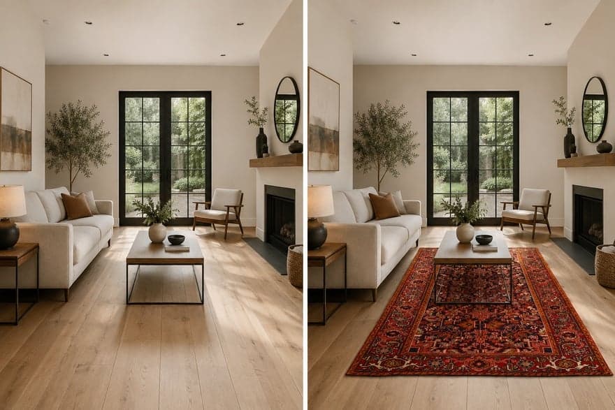 Heriz Teppich 205x131 - Image 2