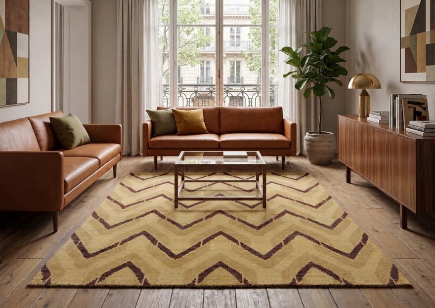 MODERN-IKAT Teppich 234x166 - Image 6