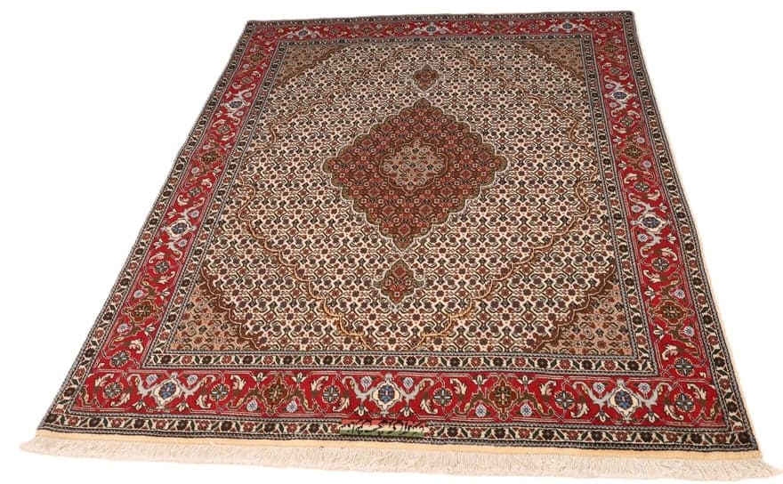 Tabriz 40 Raj Mashahdi Akbar  Carpet  201x152 - Image 2