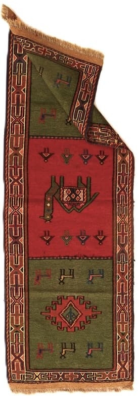 Kilim Fars Carpet  180x62 - Image 3