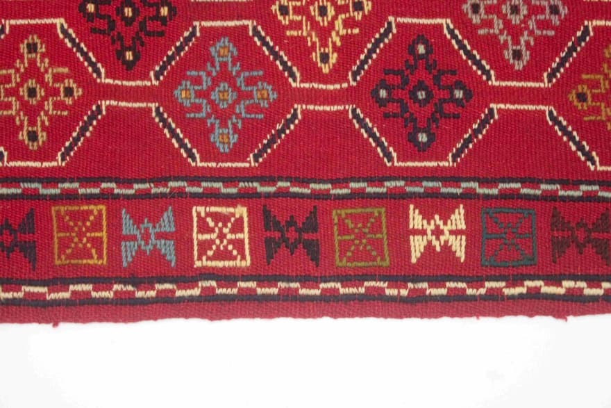 Kelim Afshar Teppich 195x127