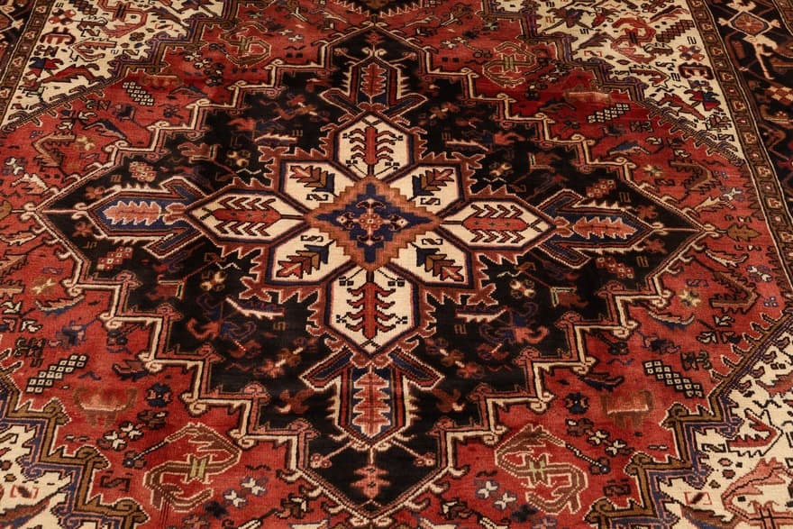 Heriz Teppich 292x256 - Image 6