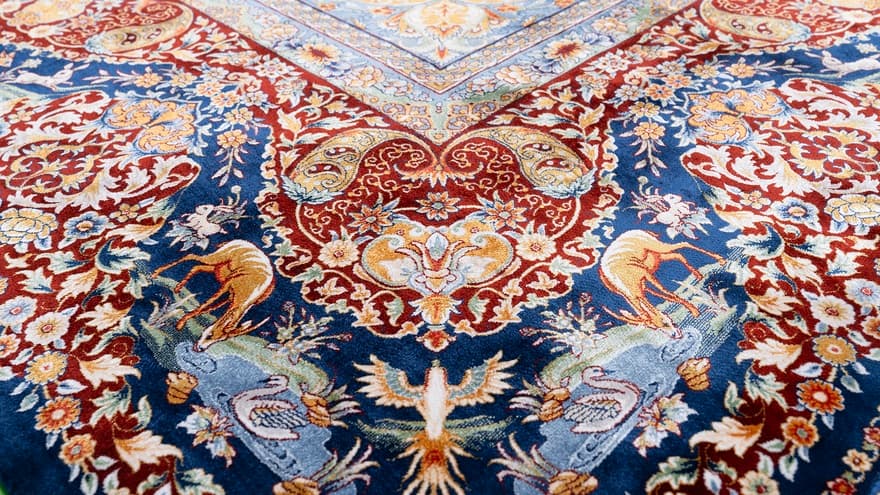 Ghom Dahlia Teppich  300x200 - Image 2