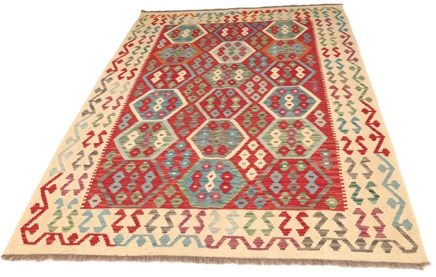 Kelim Teppich 207x161 - Image 5
