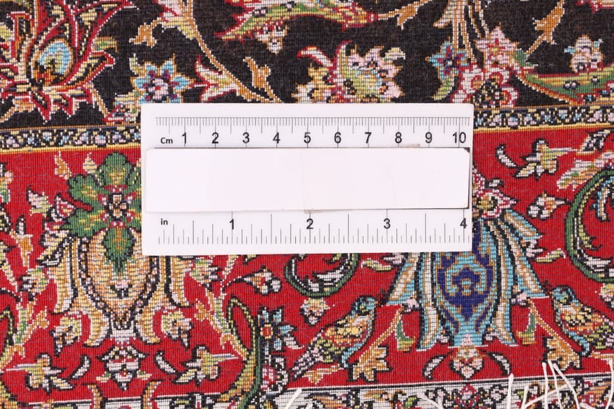 Ghom Rose Teppich 120x80