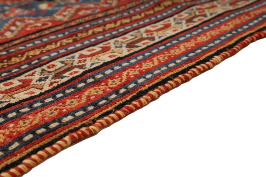 Antike Ghashai Teppich 243x145
