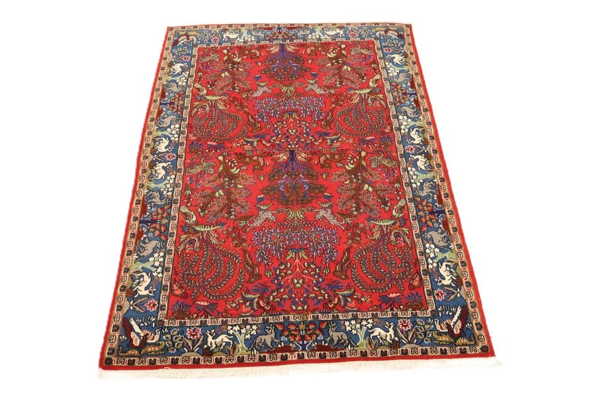 Ghom Teppich  204x136