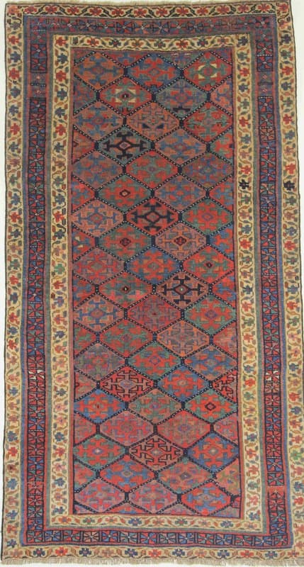 Russisch Antik Teppich 253x135