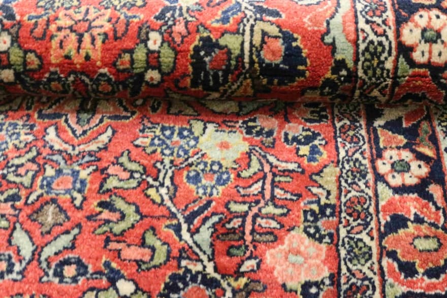Sarough -Alt Teppich 142x72