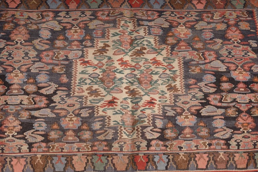 Kelim Fars Teppich 95x53 - Image 5