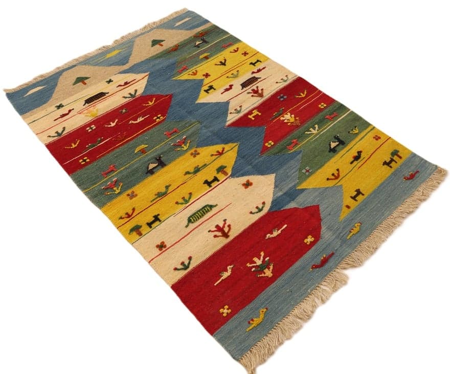 Kilim Carpet 145x100 - Image 3