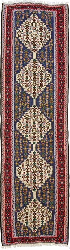 Kelim Senneh Carpet 288x81