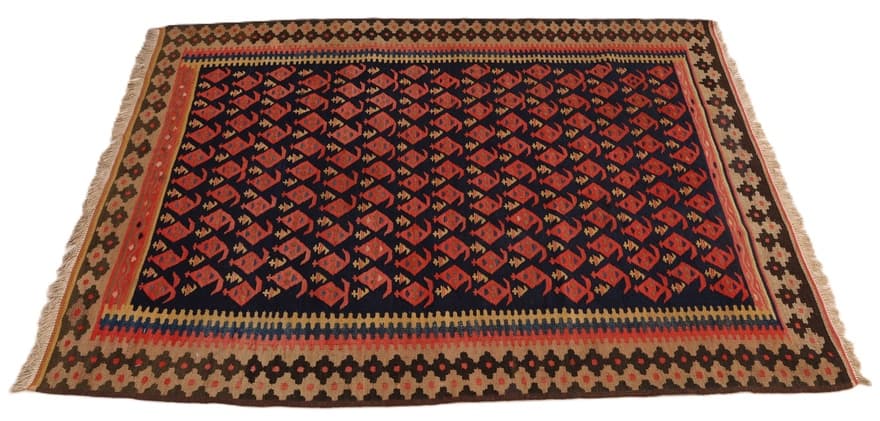 Kelim Fars Teppich 138x97 - Image 5