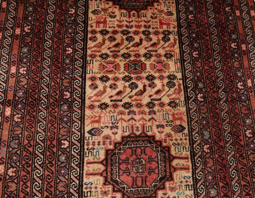 Kurdi Teppich 404x104