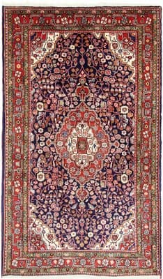 Handgeknüpfter Persischer Jozan-Teppich 211x127 cm