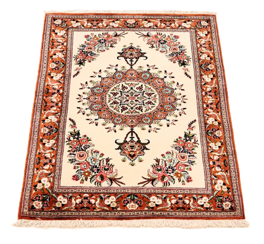 Ghom Seide Teppich 118x80