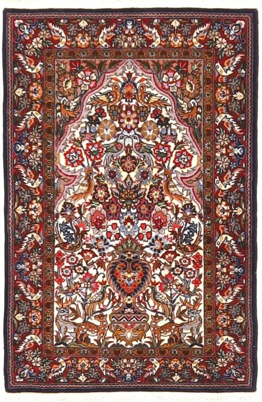 Tabriz Teppich 90x52