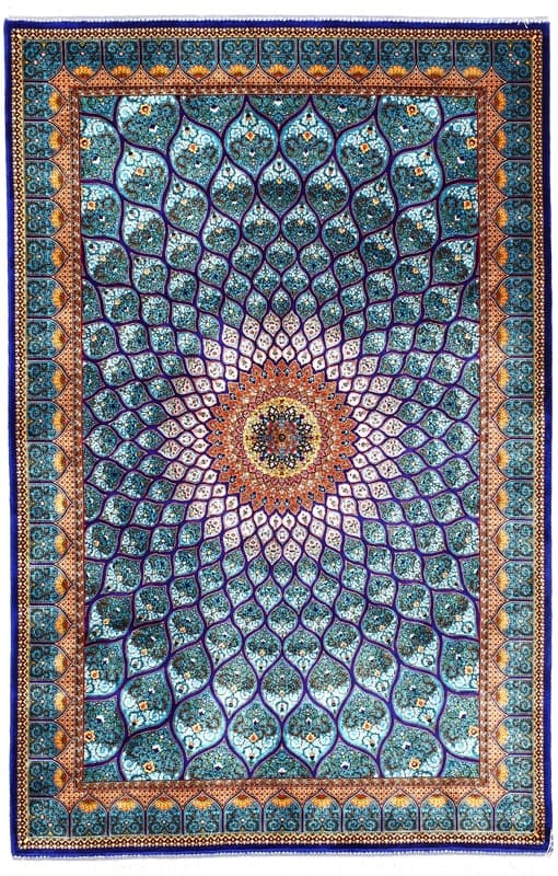 Ghom Geometric design Teppich150x100