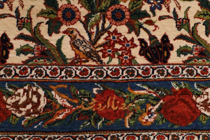 Senneh Oroje Teppich 111x118 - Image 5