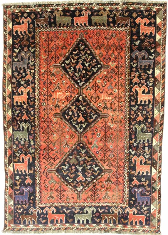 Ghashghai Teppich  290x204