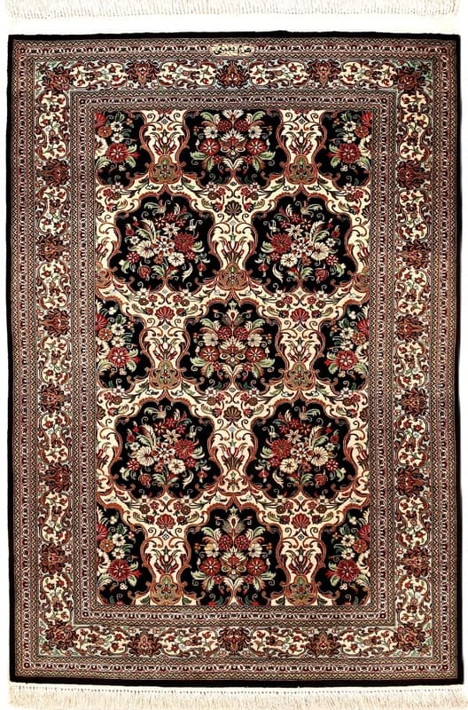 Ghom Seide Teppich 114x80
