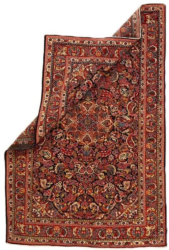 Antique Sarouk Carpet  200x134 - Image 3
