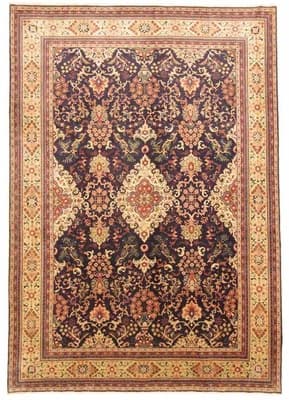 Sarough Teppich 368x271