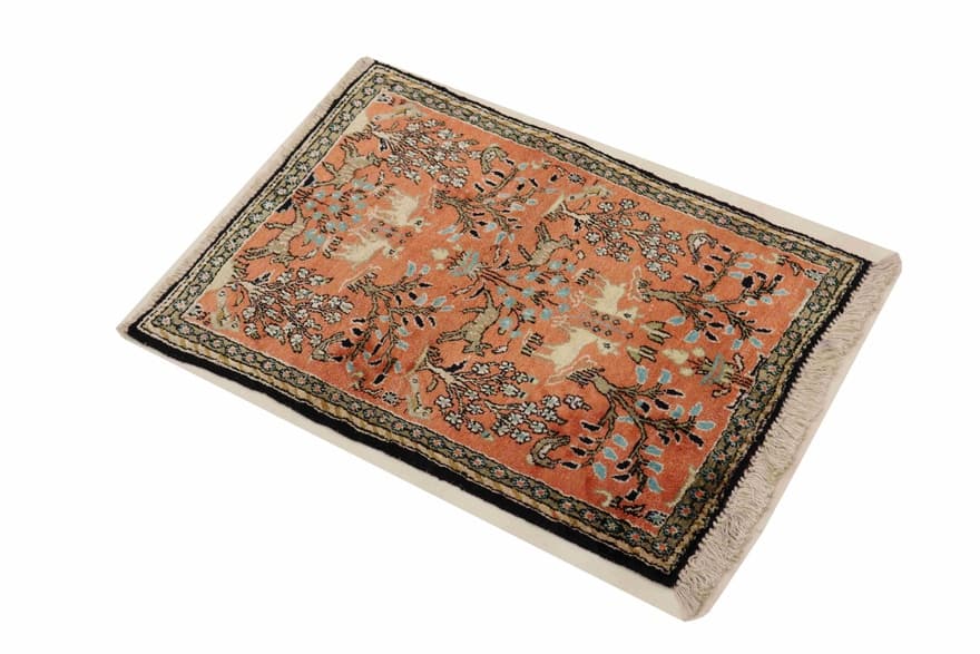 Ghom Silk Carpet 75x56