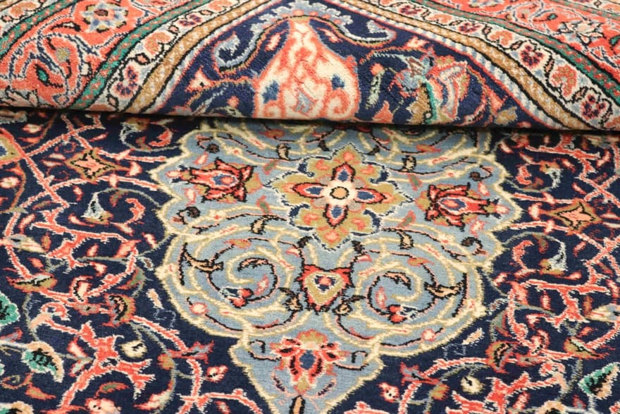 Handwoven Sarough Persian Rug 222x134 cm