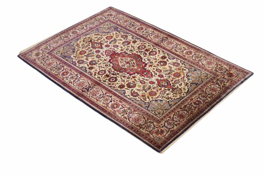 Keshan Silk Carpet 154x103