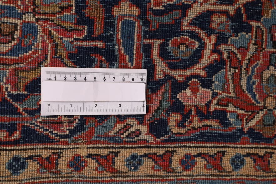 Kashan Antik  Teppich 343x230