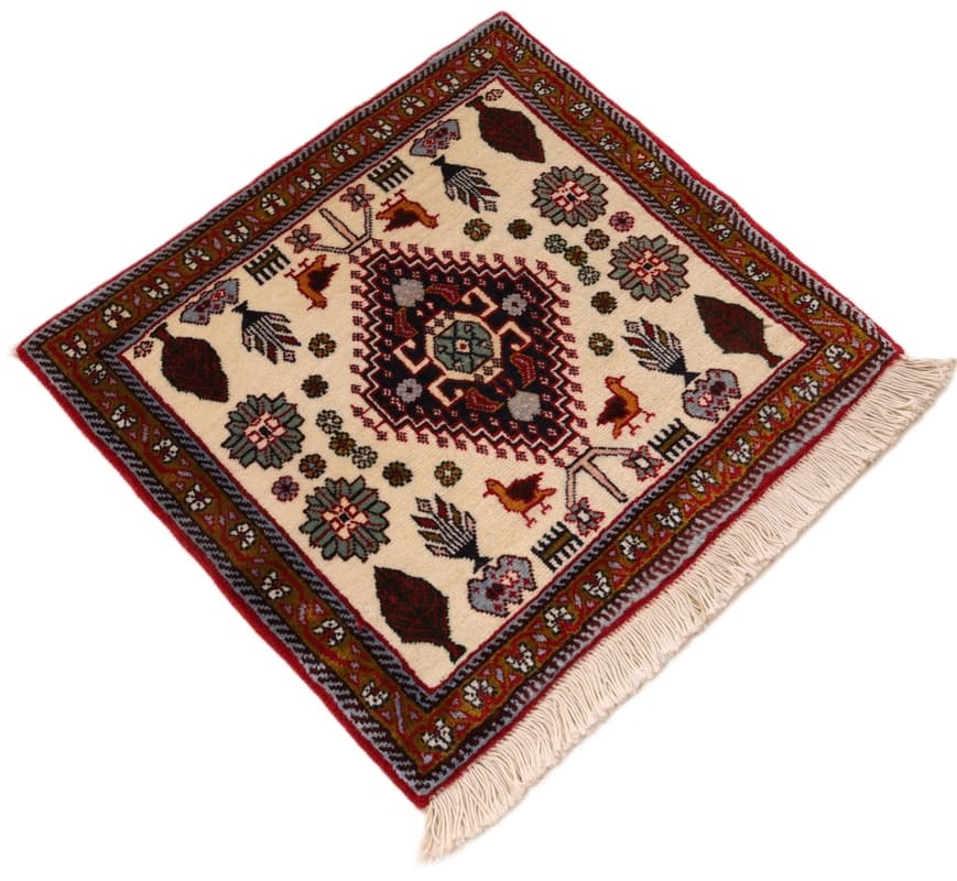 Kashkuli Carpet  42x39 - Image 2