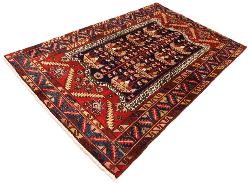 Antique Mazlegan Carpet  205x131 - Image 4