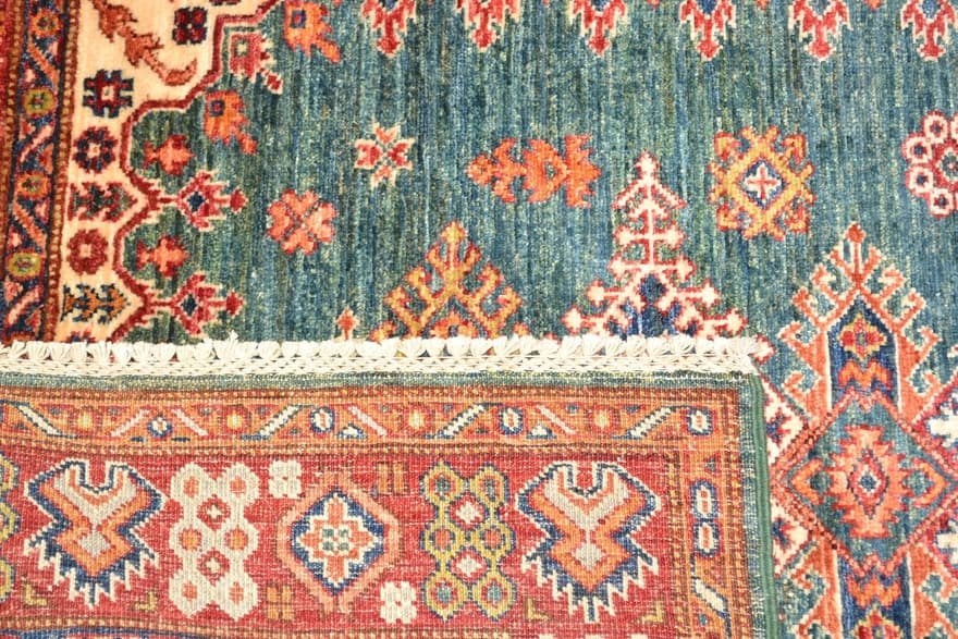 Ariana-Kazak Carpet  186x126 - Image 6