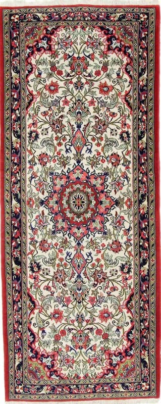 Qom Teppich 215x88