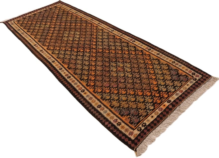 Antike Kelim  Fars Teppich  280x110 - Image 5