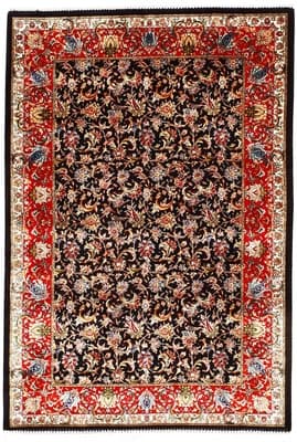 Ghom Rose Teppich 120x80