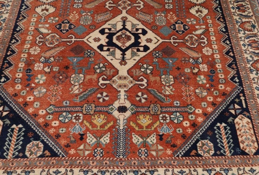 Ghashghi Kashkuli Carpet 130x105 - Image 5