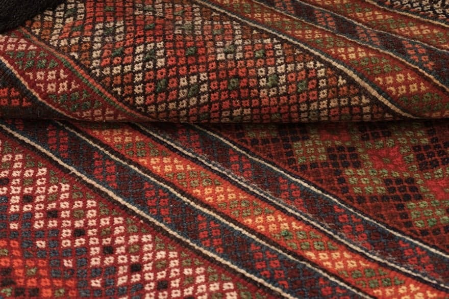 Kelim Fars Teppich 82x70 - Image 5