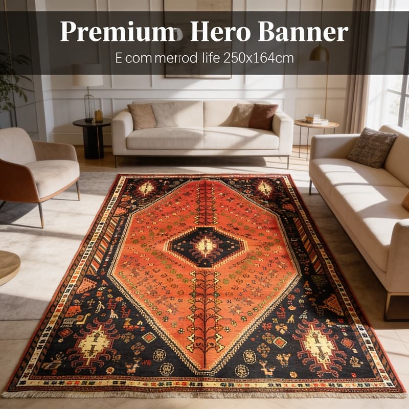 Ghashghai Carpet 250x164 - Image 6