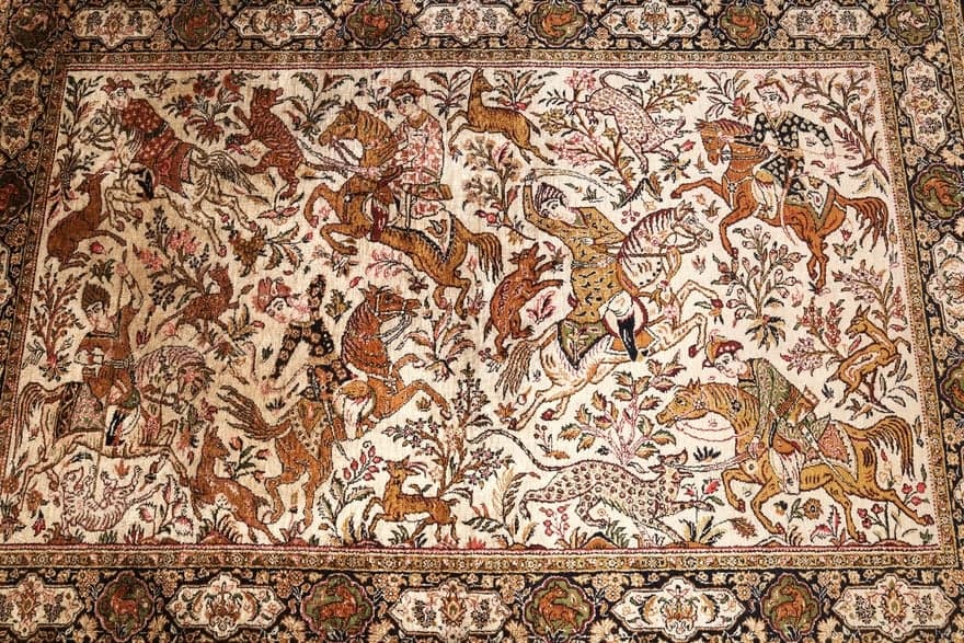Qum Silk Carpet 160x106 - Image 2