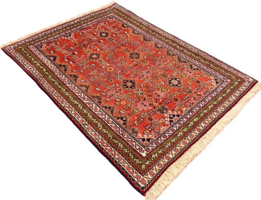 Ghashghai Kashkuli Carpet  144x105 - Image 3