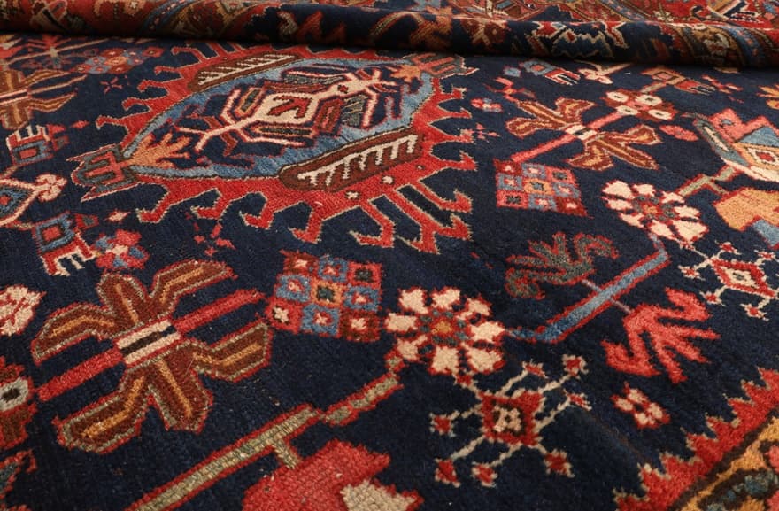 Antique Heriz Teppich 190x160 - Image 3