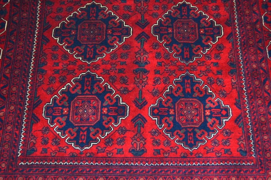 Afghan-Beljikwool Carpet  192x148 - Image 3