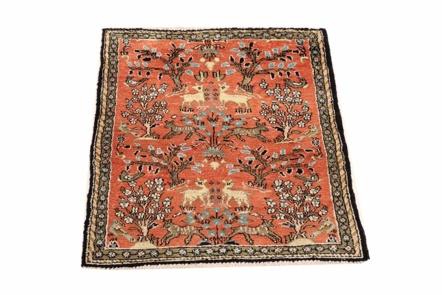 Ghom Silk Carpet 75x56