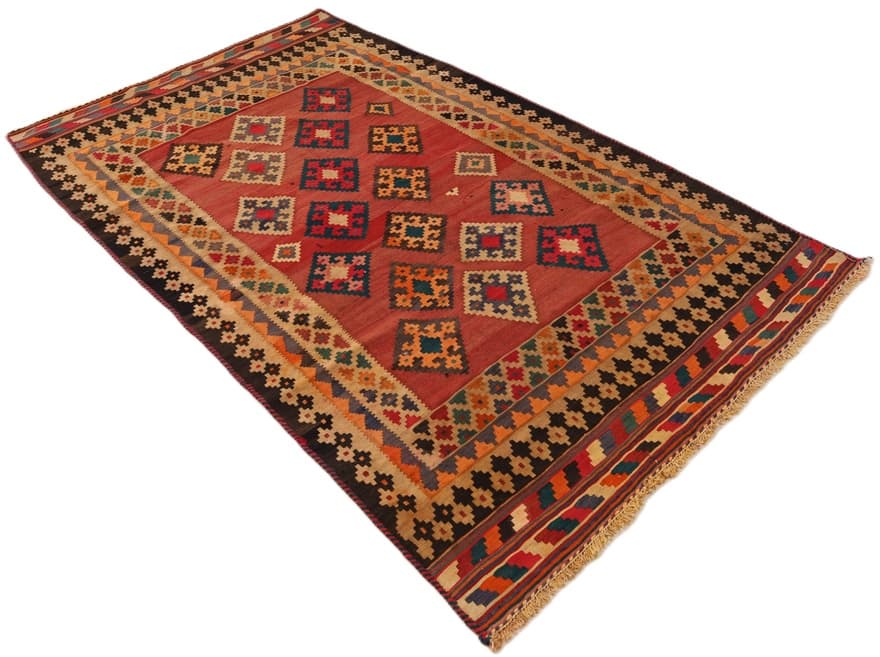 Kelim Teppich 222x124