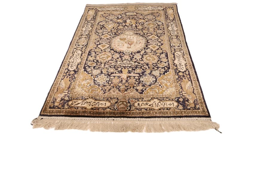 Qum Silk Carpet 200x130